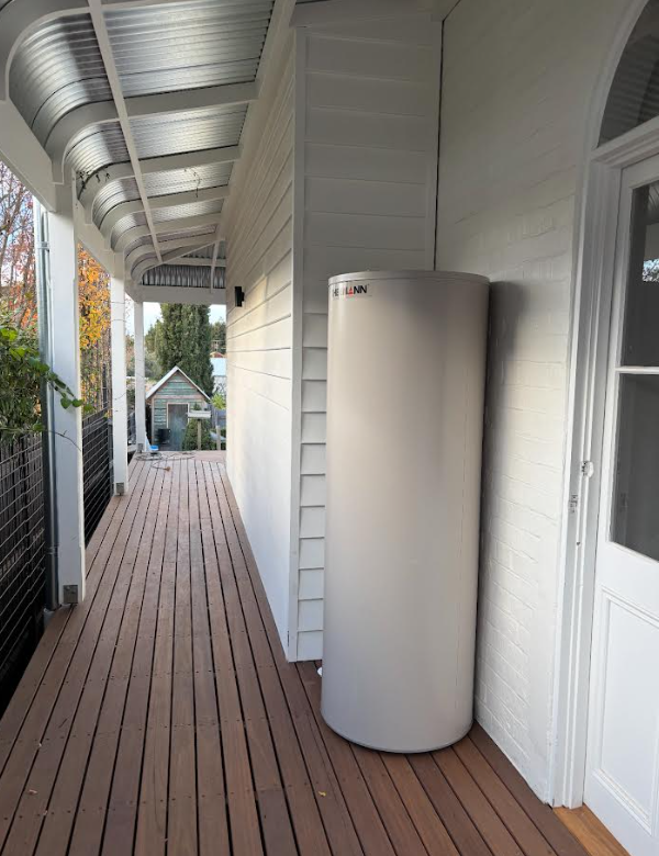 Hot water system installation